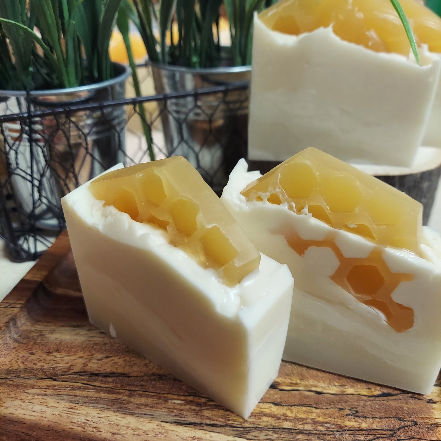 Artisan Tallow Soap: Lemongrass & Honey
