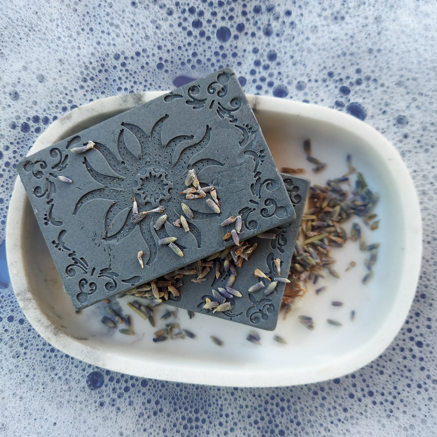 Black Lavender Vanilla Face Bar