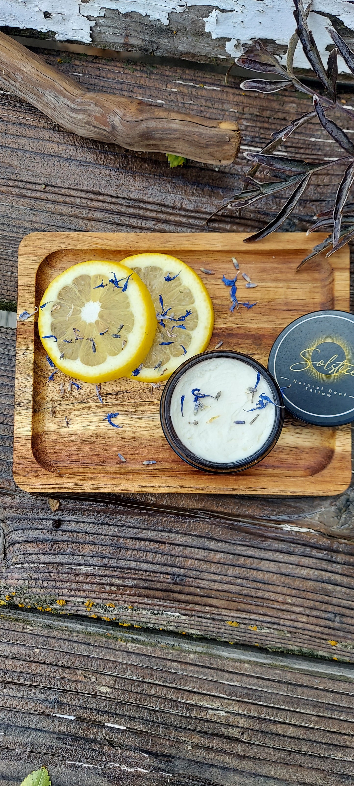 Whipped Tallow Balm: Lemon & Lavender