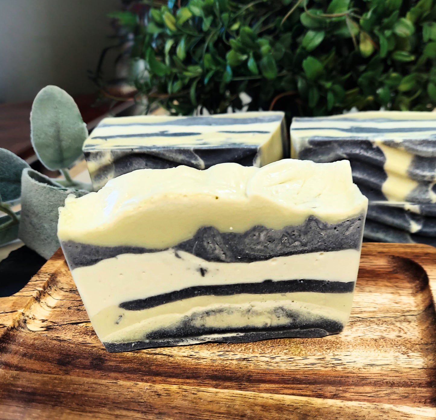 Artisan Tallow Soap: Activated Charcoal Teetrea