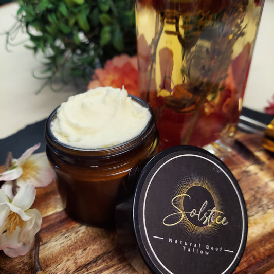 Whipped tallow Balm: Vanilla Rose
