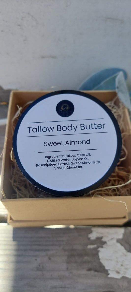 Tallow Body Butter: Sweet Almond