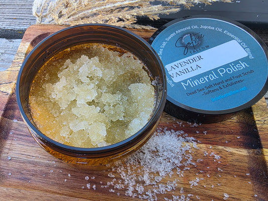 Mineral Polish: Dead Sea Salt Scrub