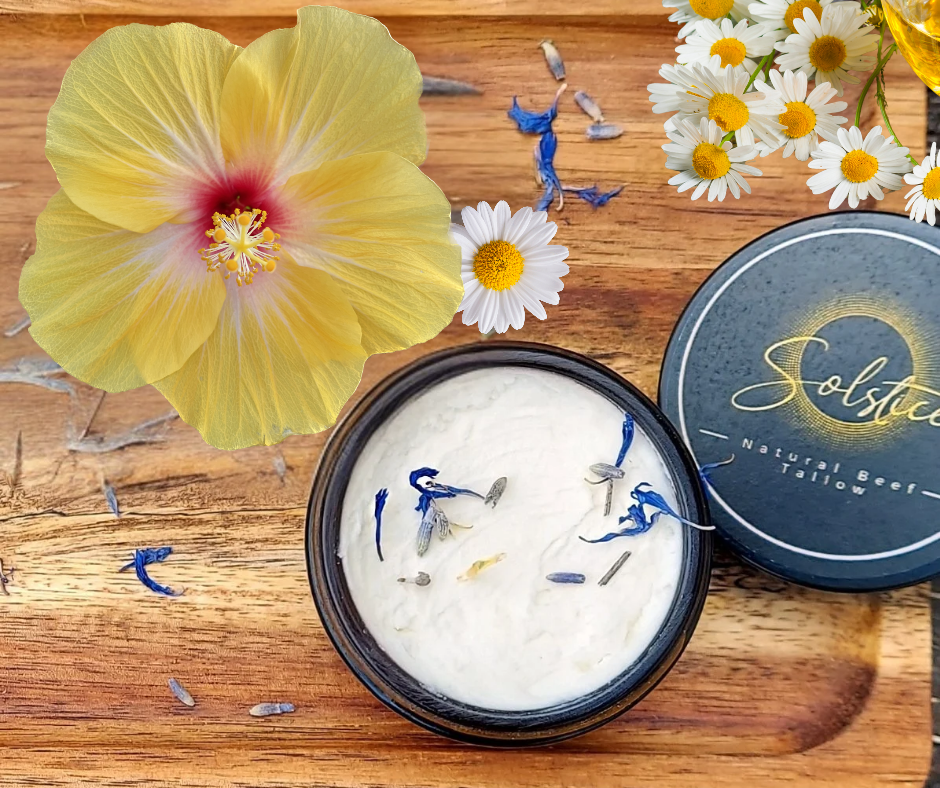 Whipped Tallow Balm: Heavenly Hibiscus